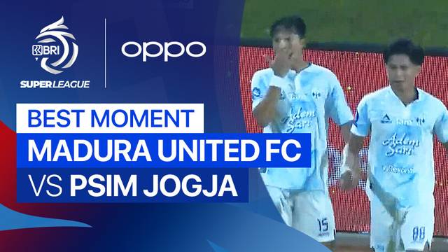 Best Moment Madura United FC vs PSIM Jogja | BRI Super League 2025/26