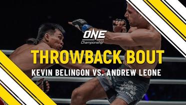Kevin Belingon vs. Andrew Leone - ONE Full Fight - Throwback Bout