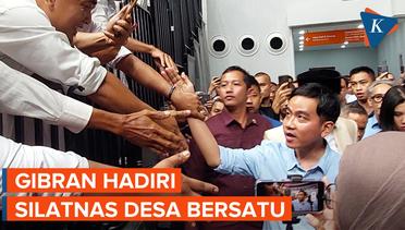 Momen Gibran Rakabuming Hadiri Silatnas Desa Bersatu di Indonesia Arena