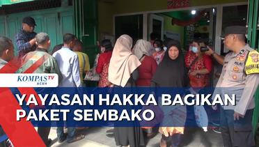 Yayasan Hakka Bagikan 2.000 Paket Sembako