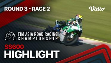 Highlights | Asia Road Racing Championship 2023: SS600 Round 3 - Race 2 | ARRC