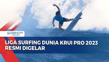 Liga Surfing Dunia Krui Pro 2023 Resmi Digelar