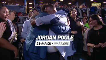 NBA | Golden State Warriors Memilih Jordan Poole