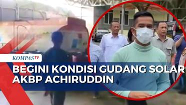 Penampakan Gudang Solar AKBP Achiruddin yang Digeledah Tim Gabungan Polda Sumut dan Pertamina
