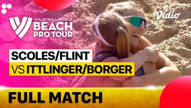 Full Match | Round 1 - Court 2: Scoles/Flint (USA) vs Ittlinger/Borger (GER) | Beach Pro Tour Elite16 Uberlandia, Brazil 2023