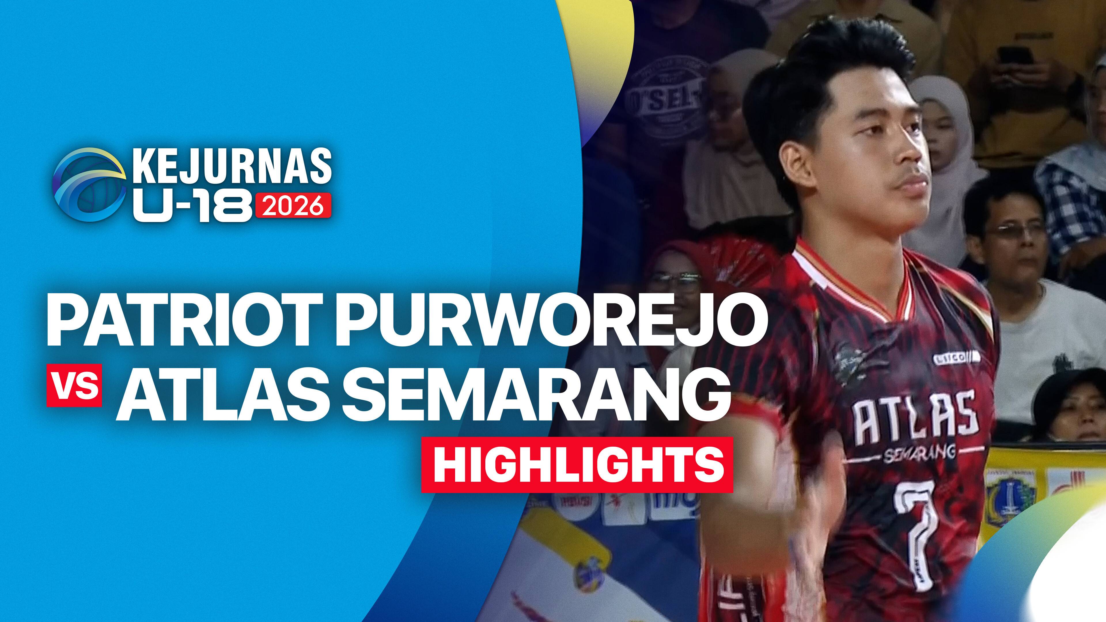 mega sicbo pragmatic Final Putra: Patriot Purworejo vs Atlas Semarang - Highlight | Kejurnas Bola Voli Antarklub U-18 2026