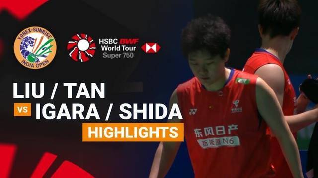 Liu Sheng Shu/Tan Ning (CHN) vs Arisa Igarashi/Chiharu Shida (JPN) - Women's Doubles Round of 16 | YONEX-SUNRISE India Open 2026 - Highlight | YONEX-SUNRISE India Open 2026