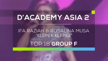 Ifa Raziah dan Rosalina Musa - Klepek Klepek (D'Academy Asia 2)