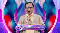 Dapat Terus Merajut Persatuan dan Kesatuan Bangsa Greeting 29 HUT Indosiar dari Mahfud MD