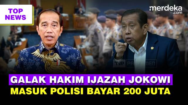 Hakim Galak, UGM Tak Punya Laporan KKN Jokowi | Bocoran Jenderal, Masuk Polisi Bayar Rp200 Juta