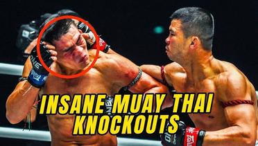 WILDEST Muay Thai Knockouts In ONE History