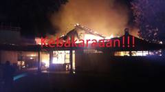 Kebakaran di Desa Wisata Buleleng, 6 Villa Hangus Terbakar