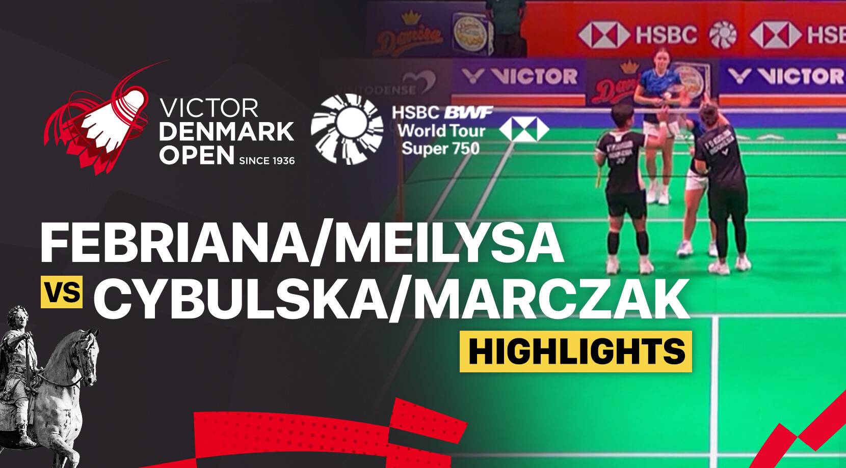 Febriana Dwipuji Kusuma/Meilysa Trias Puspitasari (INA) vs Paulina Cybulska/Kornelia Marczak (POL) - Women's Doubles Round of 32 | VICTOR Denmark Open 2025