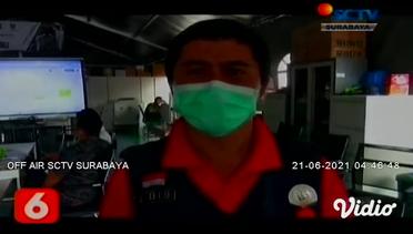 RS. Lapangan Indrapura Surabaya Dipenuhi Pasien Covid-19