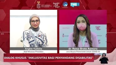 Dialog Khusus dr. Reisa Broto Asmoro dengan Angkie Yudistia, 8 Desember 2021