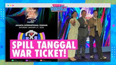 Spill Harga & Tanggal Ticket War Golden Disc Awards 2024, Jangan Kelewatan!