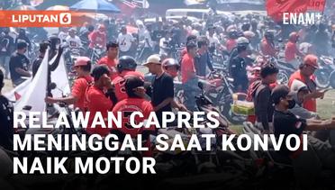 Innalillahi, Relawan Capres di Klaten Meninggal Saat Konvoi Naik Motor ke Kampanye Akbar