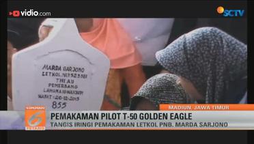 Pemakaman Pilot T-50 Golden Eagle - Liputan 6 Petang 21/12/15 