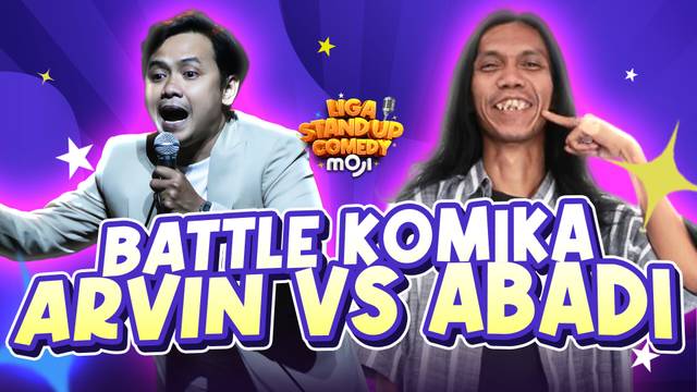 Arvin (Jakbar) vs Abadi (Jakut) | Liga Stand Up Comedy Moji Episode 13