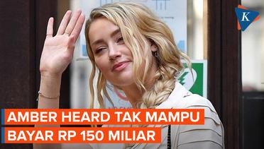 Ajukan Banding, Amber Heard Tak Mampu Bayar Johnny Depp Rp 150 Miliar