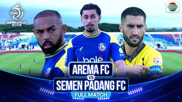 Arema FC VS Semen Padang FC - Full Match | BRI Super League 2025/26