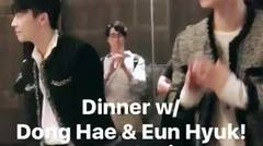 Gita Gutawa Makan Malam dengan Dong Hae dan Eunhyuk Super Junior