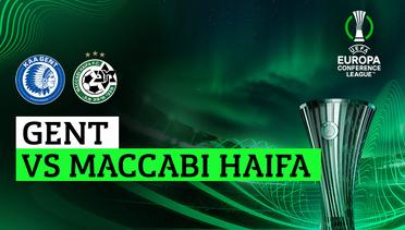 Gent vs Maccabi Haifa - UEFA Europa Conference League