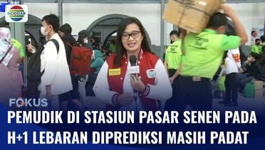 Live Report: Pantauan Arus Mudik di Stasiun Pasar Senen H-5 Lebaran | Fokus