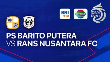 Link Live Streaming Barito Putera vs RANS Nusantara FC - Vidio