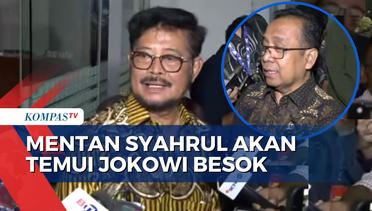 Mensesneg Sebut Mentan Syahrul Yasin Limpo akan Temui Presiden Jokowi Besok, Jumat 6 Oktober 2023