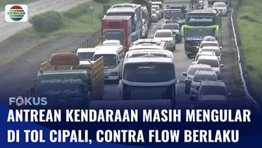 Ribuan Kendaraan Antre Menuju Jakarta, Polisi Berlakukan Sistem Contra Flow Demi Urai Kemacetan | Patroli