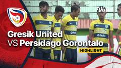 Highlight - Gresik United vs Persidago Gorontalo | Liga 3 Nasional 2021/22