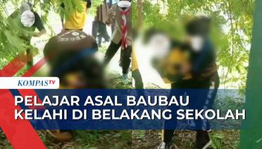 Video Viral, 2 Pelajar SMP Asal Kota Baubau Sulteng Berkelahi di Belakang Sekolah!