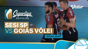 HIghlight | Sesi Sp vs Goias Volei | Brazilian Men's Volleyball League 2021/2022