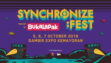 Road to Synchronize Fest 2018 | BukaMusik