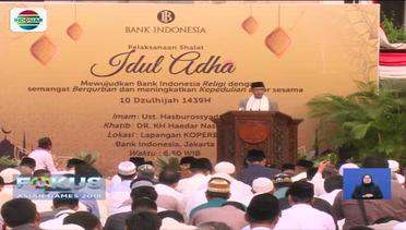 Hadiri Salat Idul Adha di Lapangan Perkantoran Bank Indonesia, Ini Pesan Ketum PP Muhammadiyah - Fokus