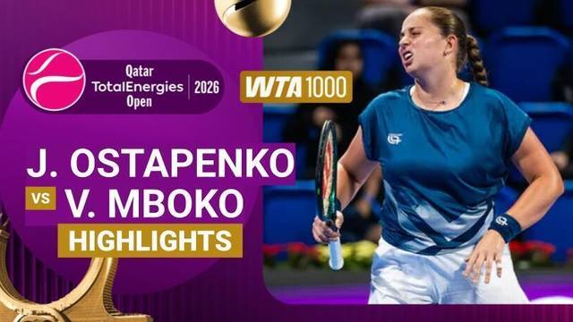 Semifinal: Jelena Ostapenko vs Victoria Mboko - Highlight | WTA 1000: Qatar TotalEnergies Open 2026