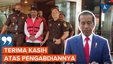 Jokowi Ucapkan Terima Kasih ke Johnny G Plate