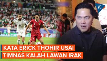 Timnas Indonesia Protes soal Gol Kontroversial Irak, Erick Thohir: Goal is Goal lah!