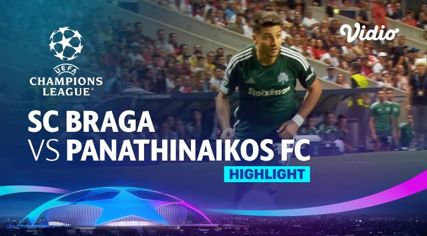 Panathinaikos x Braga - Chamada SBT - UEFA Champions League 