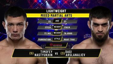 Timofey Nastyukhin vs. Dagi Arslanaliev | ONE Championship Full Fight