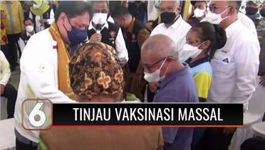 Menko Perekonomian Airlangga Hartarto Beri Apresiasi  Pemda Maluku dan Ambon Atas Capaian Vaksinasi