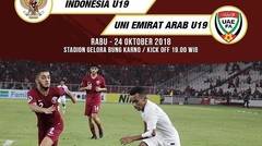 Highlight Indonesia U19 VS UEA U19