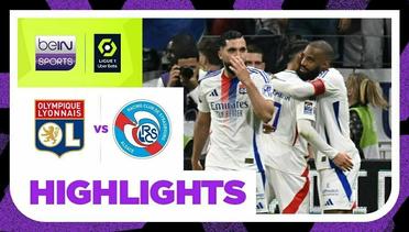 Lyon vs Strasbourg - Highlights | Ligue 1 2023/2024
