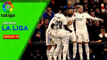 Jadwal Liga Spanyol Pekan 19, Big Match di Papan Atas Real Madrid Vs Real Sociedad