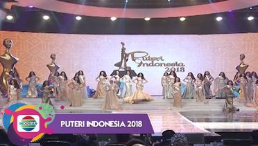 11 Besar Finalis Puteri Indonesia 2018.