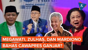 Hasto Ungkap Ada Pertemuan Tertutup antara Megawati dengan Zulhas dan Mardiono, Bahas Apa?