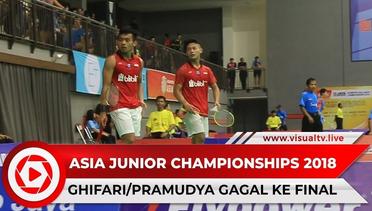 Ghifari/Pramudya Tersingkir, Indonesia Kirim Ganda Putri ke Final Asia Junior Championships 2018