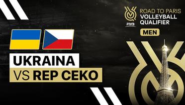 Ukraina vs Republik Ceko - Full Match | Men's FIVB Road to Paris Volleyball Qualifier