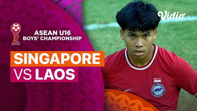 Singapore vs Laos - Mini Match | ASEAN U16 Boys Championships 2024
